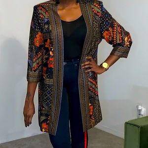 Vintage Tracy Richards Abstract Duster